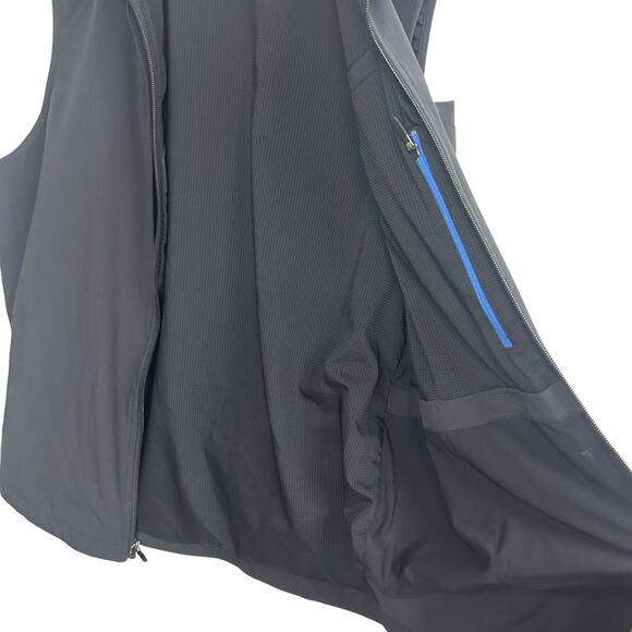 Duluth Trading Co Men's Black Zip Utility Vest M Pocketed Outdoor Minimalist - Picture 5 of 10